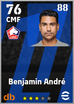 Benjamin André eFootball player card