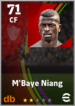 M'Baye Niang eFootball player card
