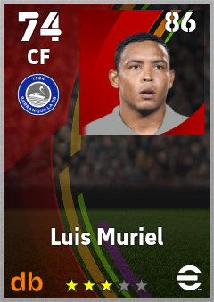 Luis Muriel eFootball player card