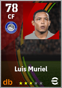 Luis Muriel eFootball player card