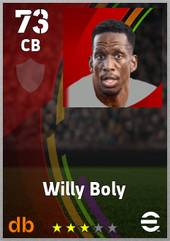 Willy Boly eFootball player card