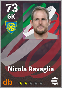 Nicola Ravaglia — GK, OVR 73, MAX 73