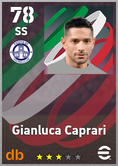 Gianluca Caprari — SS, OVR 78, MAX 87