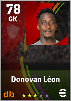 Donovan Léon eFootball player card