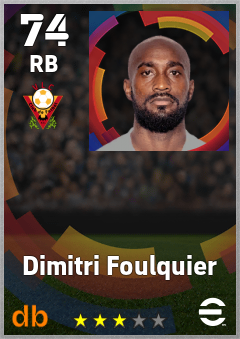 Dimitri Foulquier eFootball player card