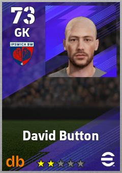 David Button eFootball player card