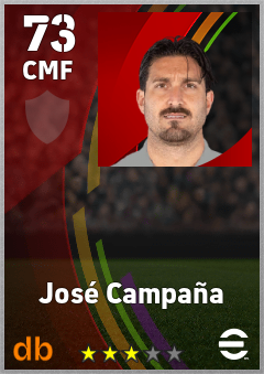 José Campaña eFootball player card