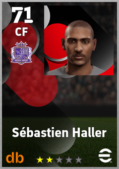 Sébastien Haller eFootball player card