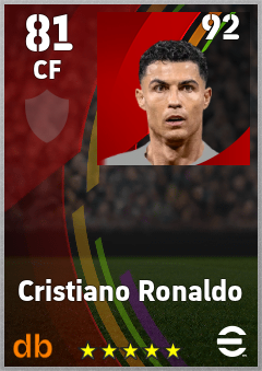 Cristiano Ronaldo eFootball player card