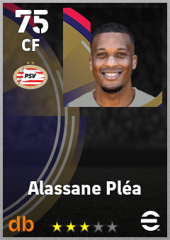 Alassane Pléa eFootball player card