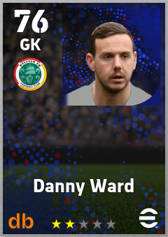 Danny Ward eFootball player card