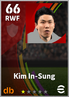 Kim In-Sung eFootball player card