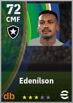 Edenílson eFootball player card