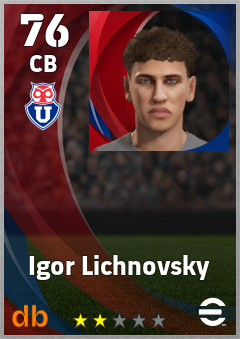 Igor Lichnovsky eFootball player card