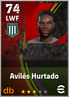 Avilés Hurtado eFootball player card