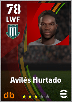 Avilés Hurtado eFootball player card
