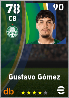 Gustavo Gómez eFootball player card
