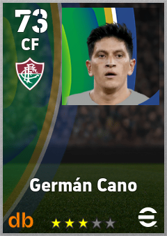 Germán Cano — CF, OVR 73, MAX 73