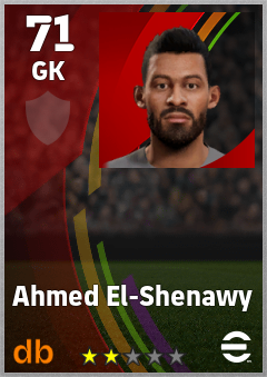Ahmed El-Shenawy eFootball player card