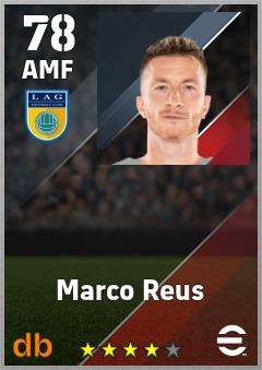 Marco Reus — AMF, OVR 78, MAX 78