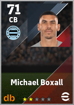 Michael Boxall eFootball player card