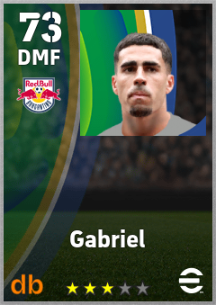 Gabriel — DMF, OVR 73, MAX 73