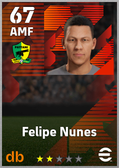 Felipe Nunes — AMF, OVR 67, MAX 67