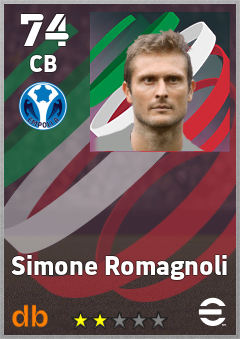 Simone Romagnoli eFootball player card