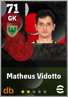 Matheus Vidotto eFootball player card