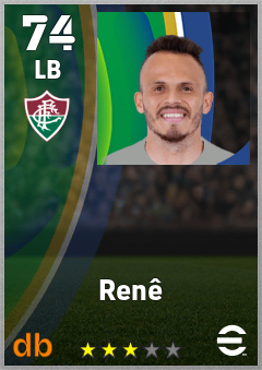 Renê — LB, OVR 74, MAX 74