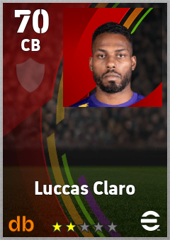 Luccas Claro eFootball player card