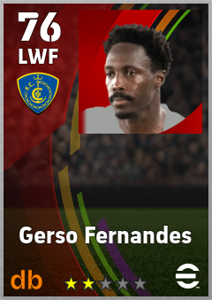 Gerso Fernandes eFootball player card