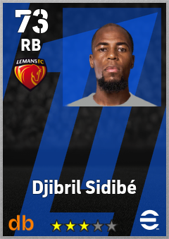 Djibril Sidibé eFootball player card