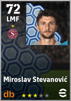 Miroslav Stevanović — LMF, OVR 72, MAX 72