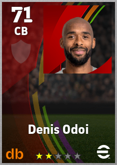 Denis Odoi eFootball player card