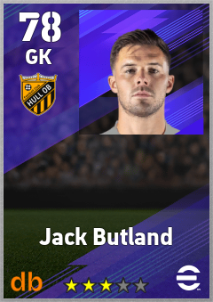 Jack Butland — GK, OVR 78, MAX 78