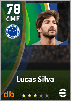 Lucas Silva — CMF, OVR 78, MAX 78