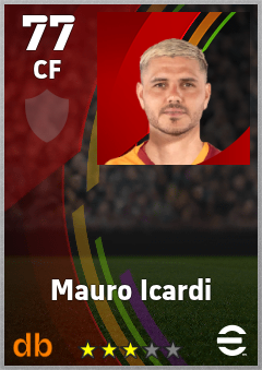 Mauro Icardi eFootball player card