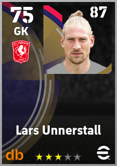 Lars Unnerstall — GK, OVR 75, MAX 87