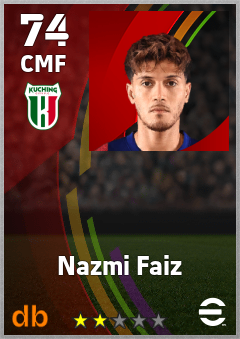 Nazmi Faiz eFootball player card
