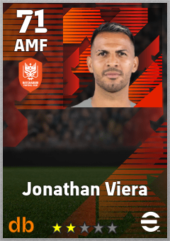 Jonathan Viera — AMF, OVR 71, MAX 71