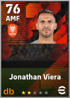 Jonathan Viera eFootball player card