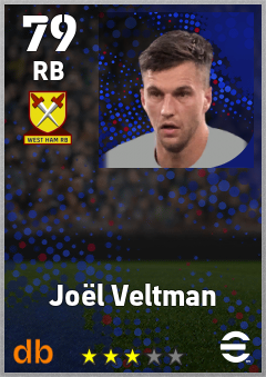 Joël Veltman — RB, OVR 79, MAX 79