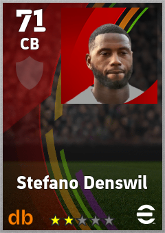 Stefano Denswil eFootball player card