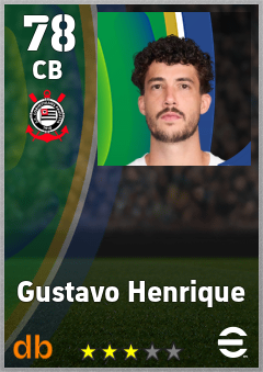 Gustavo Henrique — CB, OVR 78, MAX 78
