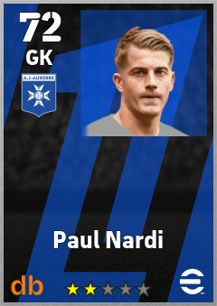 Paul Nardi eFootball player card