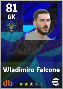Wladimiro Falcone — GK, OVR 81, MAX 81
