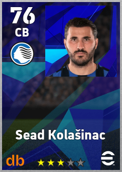 Sead Kolašinac eFootball player card