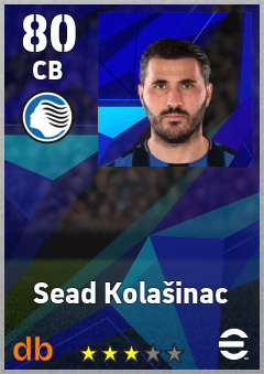 Sead Kolašinac eFootball player card
