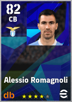 Alessio Romagnoli — CB, OVR 82, MAX 89